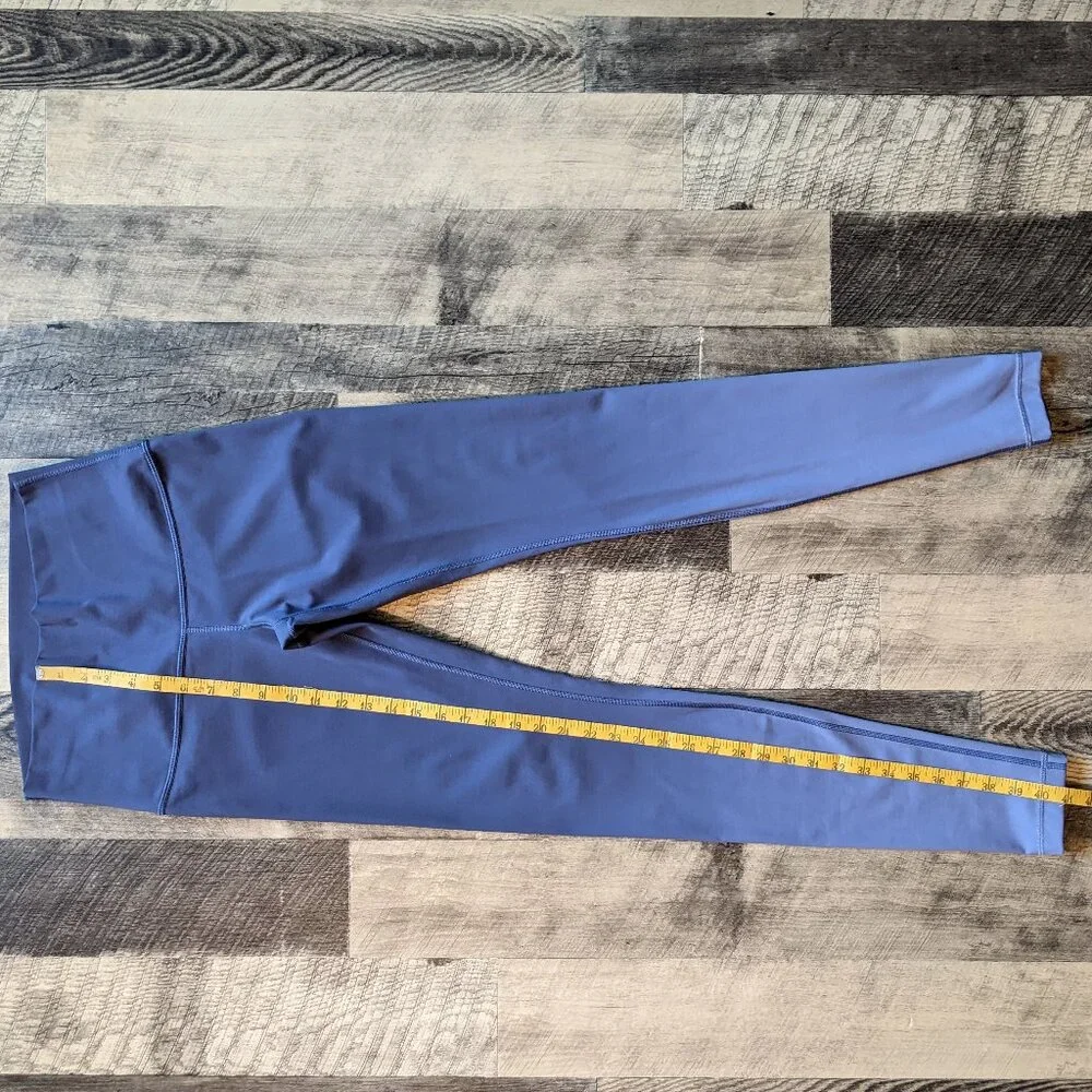 Lululemon Wunder Under Leggings High Rise Pants Ombre Grey Purple - Picture 5 of 6